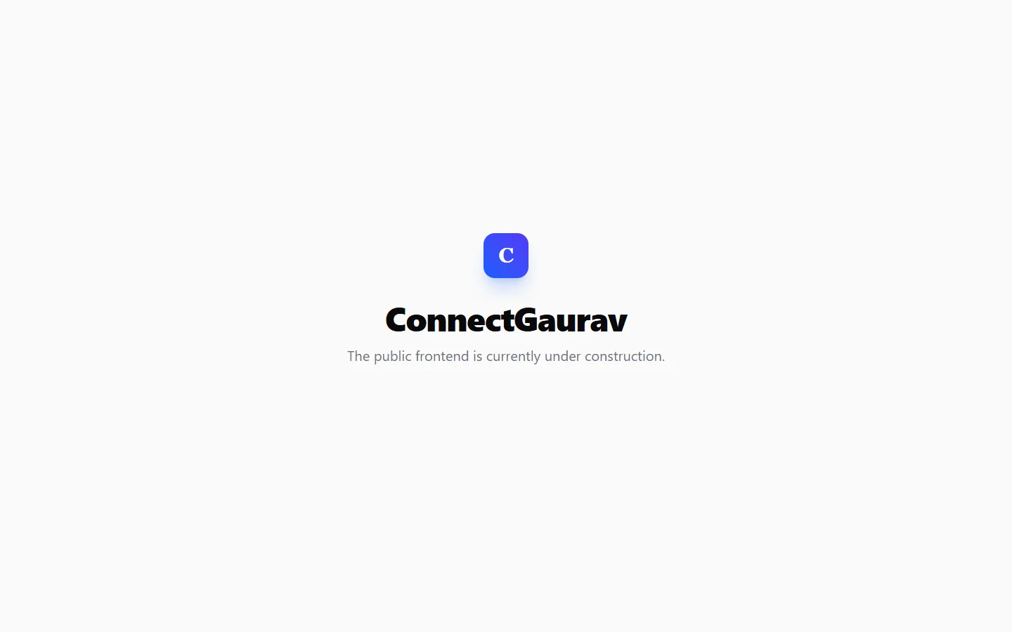 Connect Gaurav — Unified Developer Social Hub preview screenshot 3